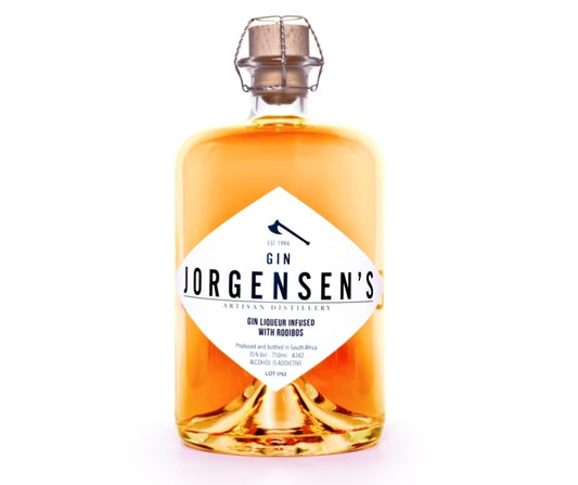 JORGENSEN’S Rooibos Infused Gin Liqueur 750ml – A Taste of Pure Bliss