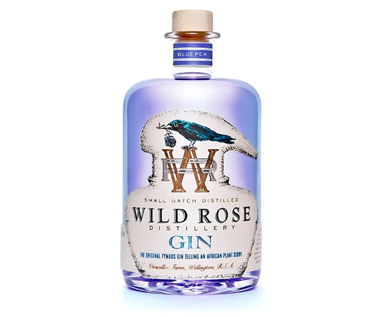 WILD ROSE Blue Pea Gin 750ml – A Spellbinding Sip of Wonder